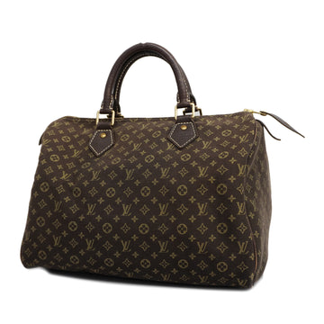 LOUIS VUITTONAuth  Monogram Mini Lin Speedy 30 M95224 Women's Handbag Ebene