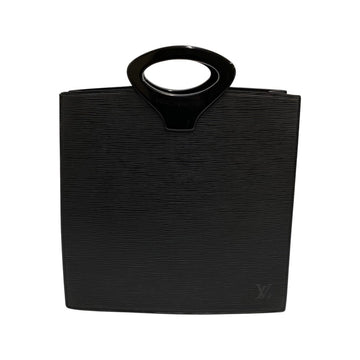 LOUIS VUITTON Vintage Epi Ombre Leather Genuine Handbag Tote Bag Black Noir