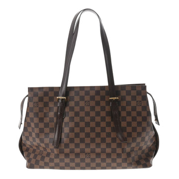 LOUIS VUITTON Damier Chelsea Brown N51119 Women's Canvas Tote Bag