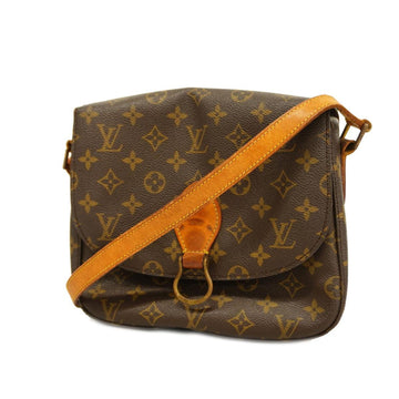 LOUIS VUITTON Shoulder Bag Monogram Saint Cloud M51242 Brown Ladies