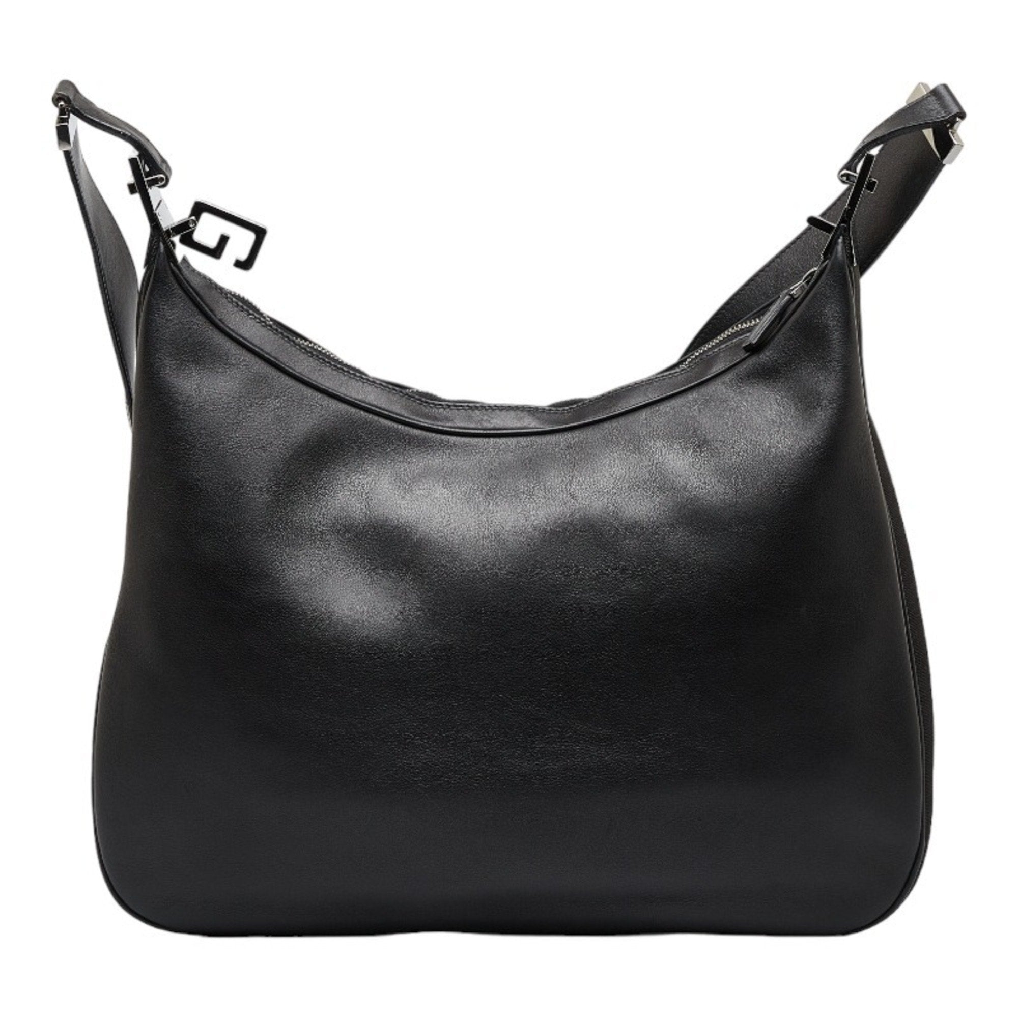 GUCCI shoulder bag one 001 3341 black leather ladies