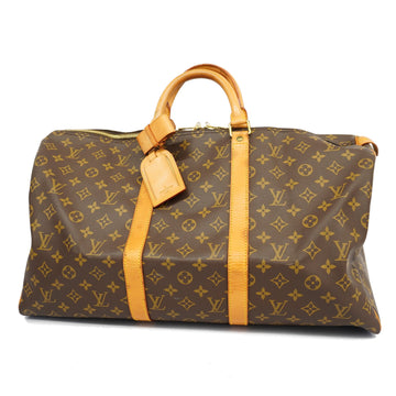 LOUIS VUITTONAuth  Monogram Keepol 50 M41426 Men,Women,Unisex Boston Bag