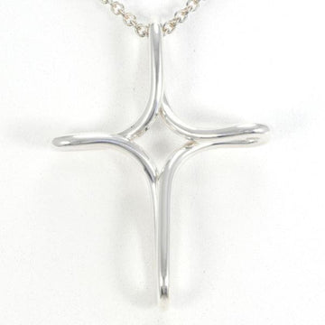 TIFFANY infinity cross silver necklace total weight about 6.4g 45cm jewelry