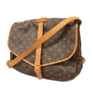 Louis Vuitton Monogram Saumur 35 M42254 Women's Shoulder Bag