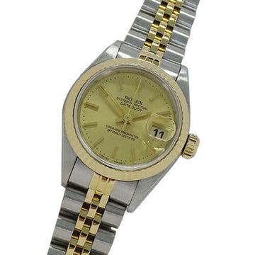 ROLEX Datejust 69173 W watch ladies self-winding AT stainless steel SS gold YG combination polished