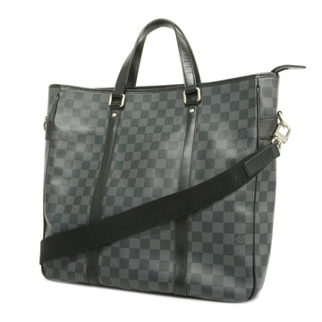 LOUIS VUITTONAuth  Damier Graphite 2way Bag Tadao N51192 Men's Briefcase