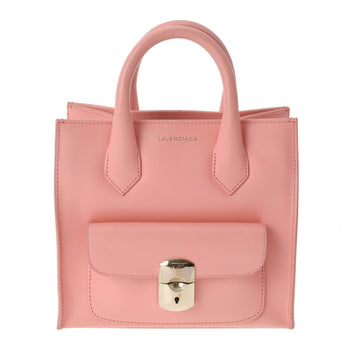 BALENCIAGA Padlock Miniall Afternoon Pink 319499 Ladies Calf Bag