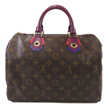 LOUIS VUITTON M41666 Speedy 30 Totem Monogram Handbag Canvas Women's