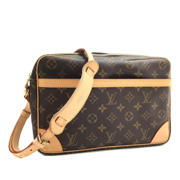 Louis Vuitton Shoulder Bag Trocadero 27 M51274 Monogram Canvas Brown Women's LOUIS VUITTON