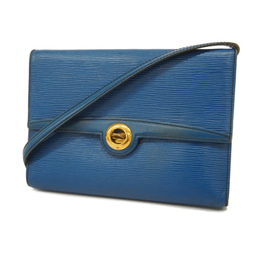 LOUIS VUITTONAuth  Epi Arche M52575 Women's Shoulder Bag Toledo Blue