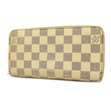 LOUIS VUITTONAuth  Damier Azur Zippy Wallet N60019 Women's Long Wallet [bi-fold