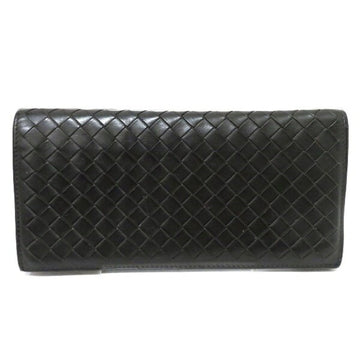 BOTTEGA VENETA Intrecciato Long Wallet Bifold Unisex