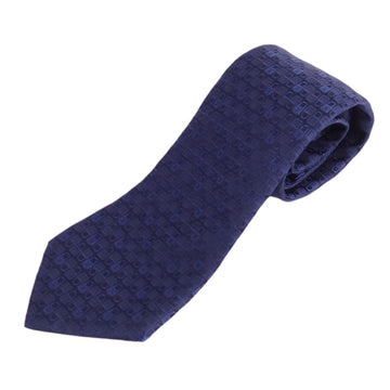 LOUIS VUITTON tie silk 100% men's navy