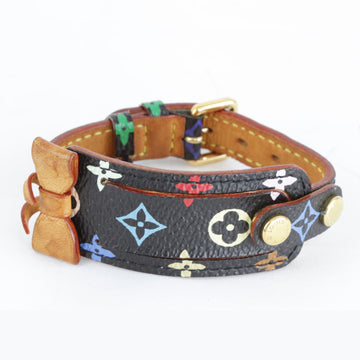 LOUIS VUITTON Bracelet Porte Address M92599 Monogram Multicolor Black/Multicolor Women's