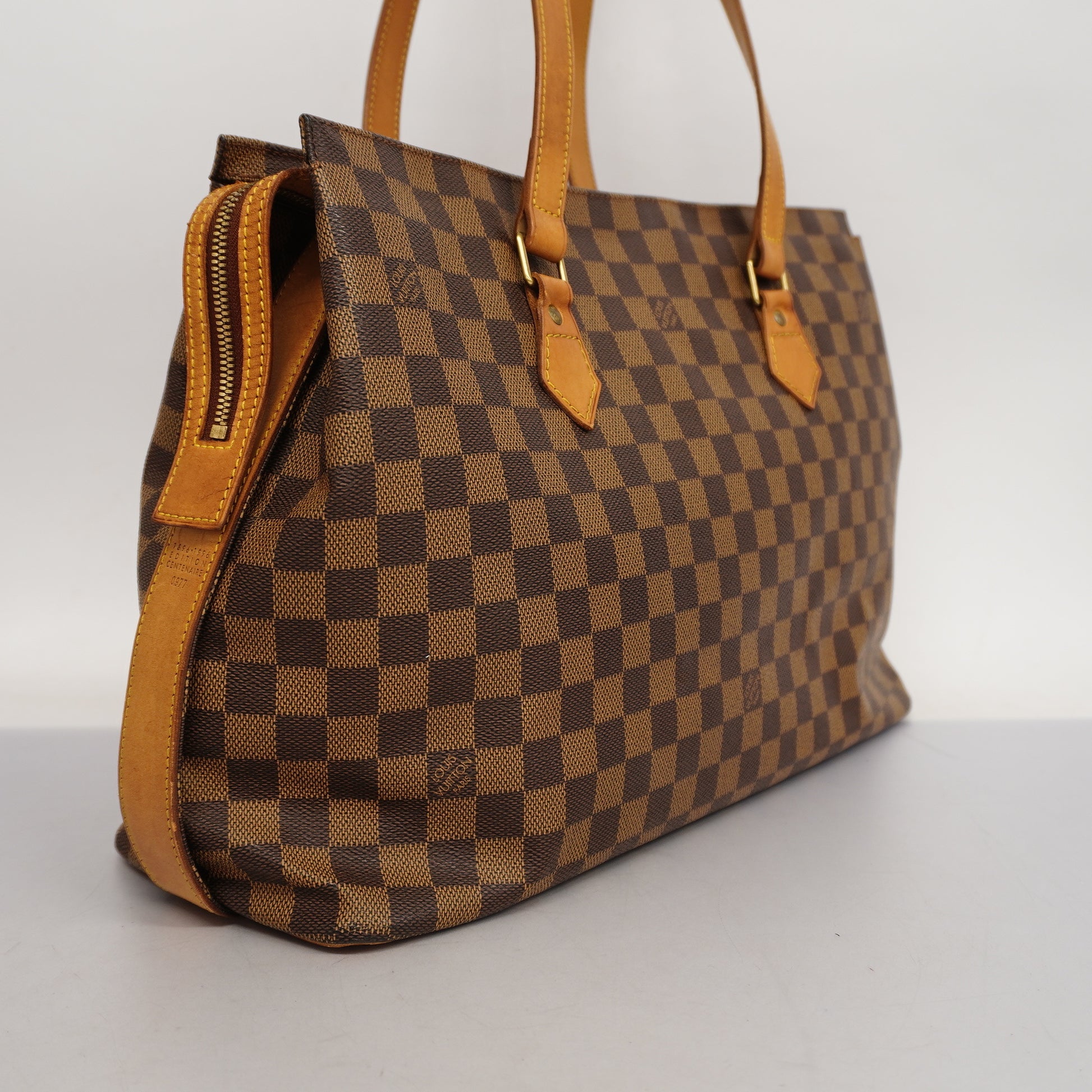 100% Authentic Louis Vuitton Columbine Brown Damier Tote Bag