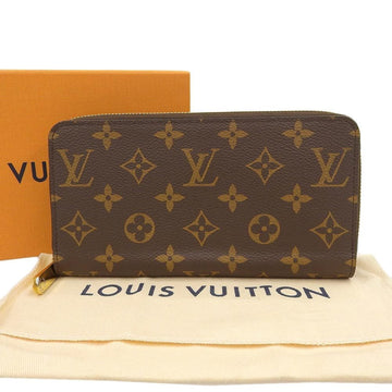 Louis Vuitton Monogram Zippy Wallet Round Zipper Long Fuchsia M41895