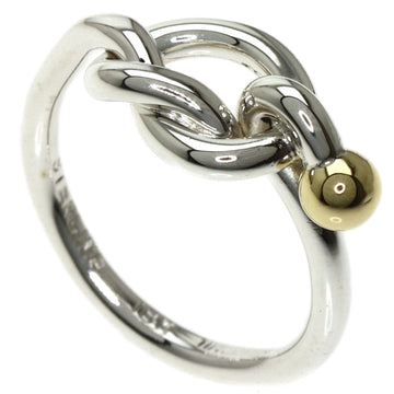 TIFFANY Love Knot Ring Silver/K18YG Ladies &Co.