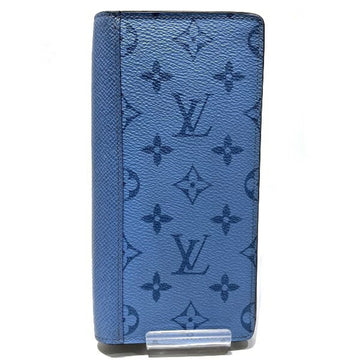 LOUIS VUITTON Taigarama Monogram Portefeuille Brazza NM M30757 Bifold Long Wallet Men's