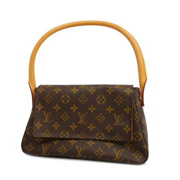 LOUIS VUITTONAuth  Monogram Mini Looping M51147 Women's Shoulder Bag