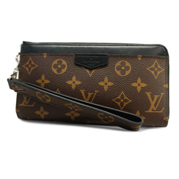 LOUIS VUITTONAuth  Monogram Macassar Zippy Dragonne M69407 Men's Long Wallet