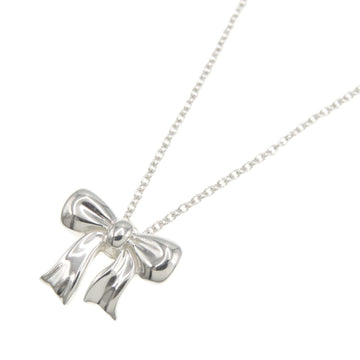 TIFFANY ribbon necklace silver ladies &Co.