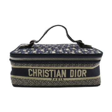 Dior DIORTRAVEL VANITY JEWELRY CASE Navy canvas