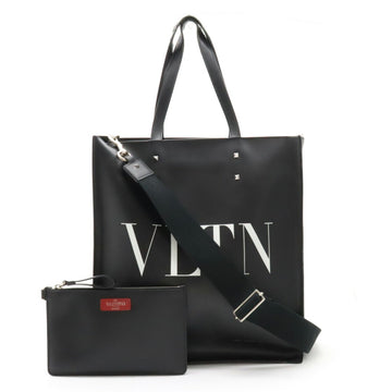 VALENTINO GARAVANI GARAVANI  VLTN Studded Tote Bag Leather Black TY2B0731WJW