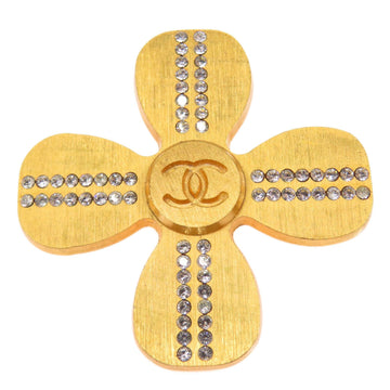 Chanel Flower Motif Coco Mark 01C Brooch Women's