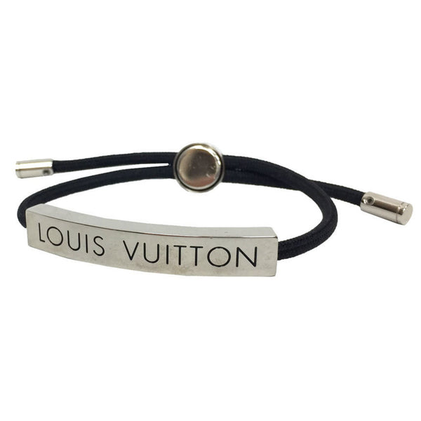 Louis Vuitton, Jewelry, Louis Vuitton Brasserie Lv Space M0274 Metalnylon  Bangle Red Colorsilver