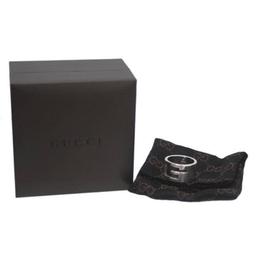 GUCCI Branded G Ring Silver SV925 No. 14 11.6g