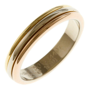 Cartier Trinity Wedding Ring No. 11.5 18K K18 Gold Women's