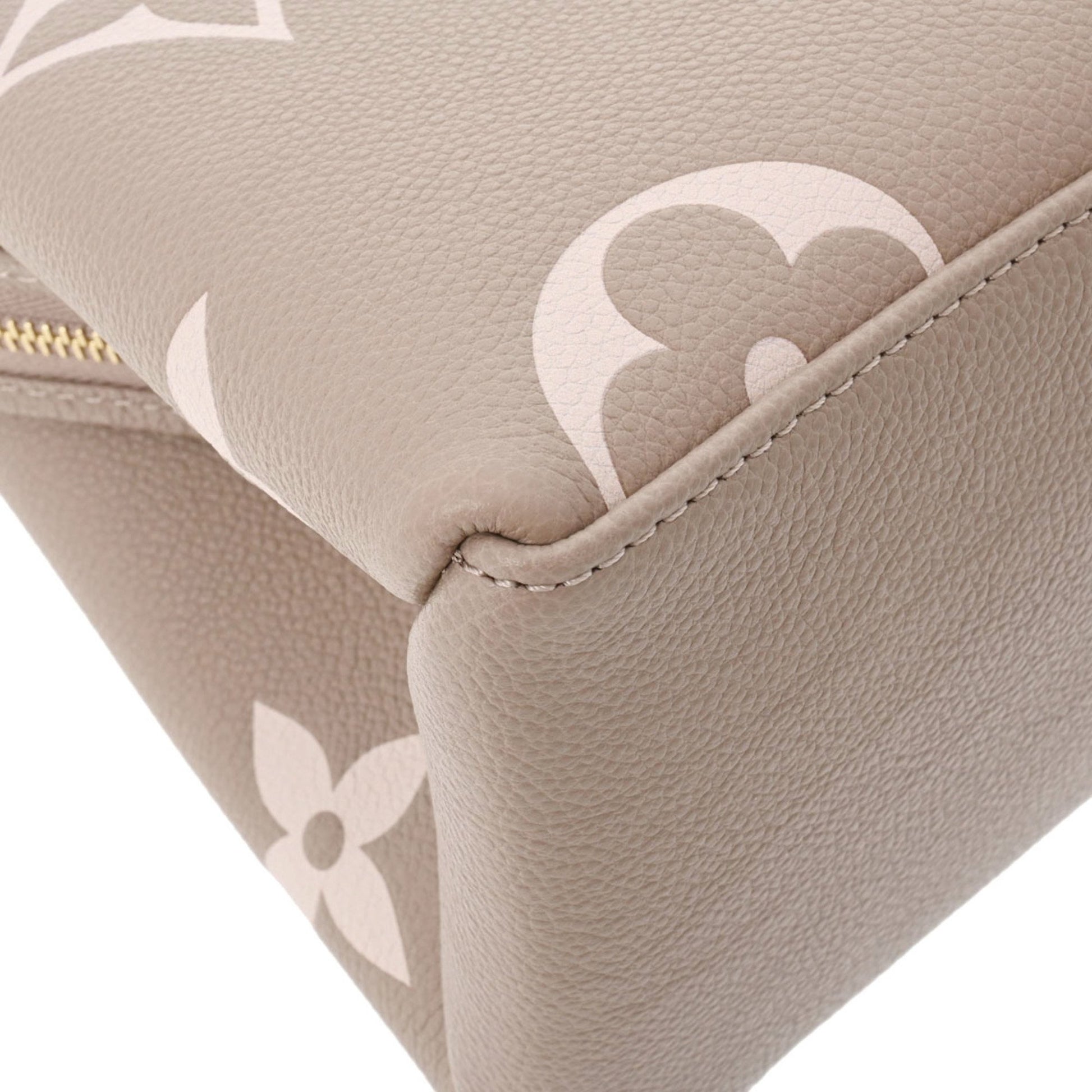 Louis Vuitton - Petit Palais Bag - Tourterelle / Crème - Monogram Leather - Women - Luxury