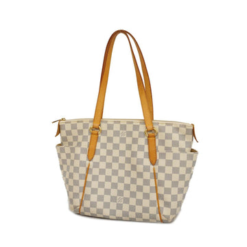 LOUIS VUITTON Tote Bag Damier Azur Totally PM N51261 White Ladies