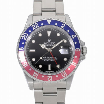 ROLEX GMT Master Red Blue/Pepsi Spider Black 16700 T Men's Watch