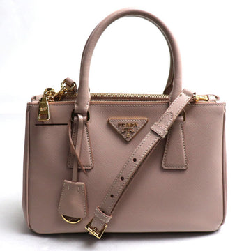 PRADA Galleria 2Way Shoulder Bag Pink BN2316 Ladies