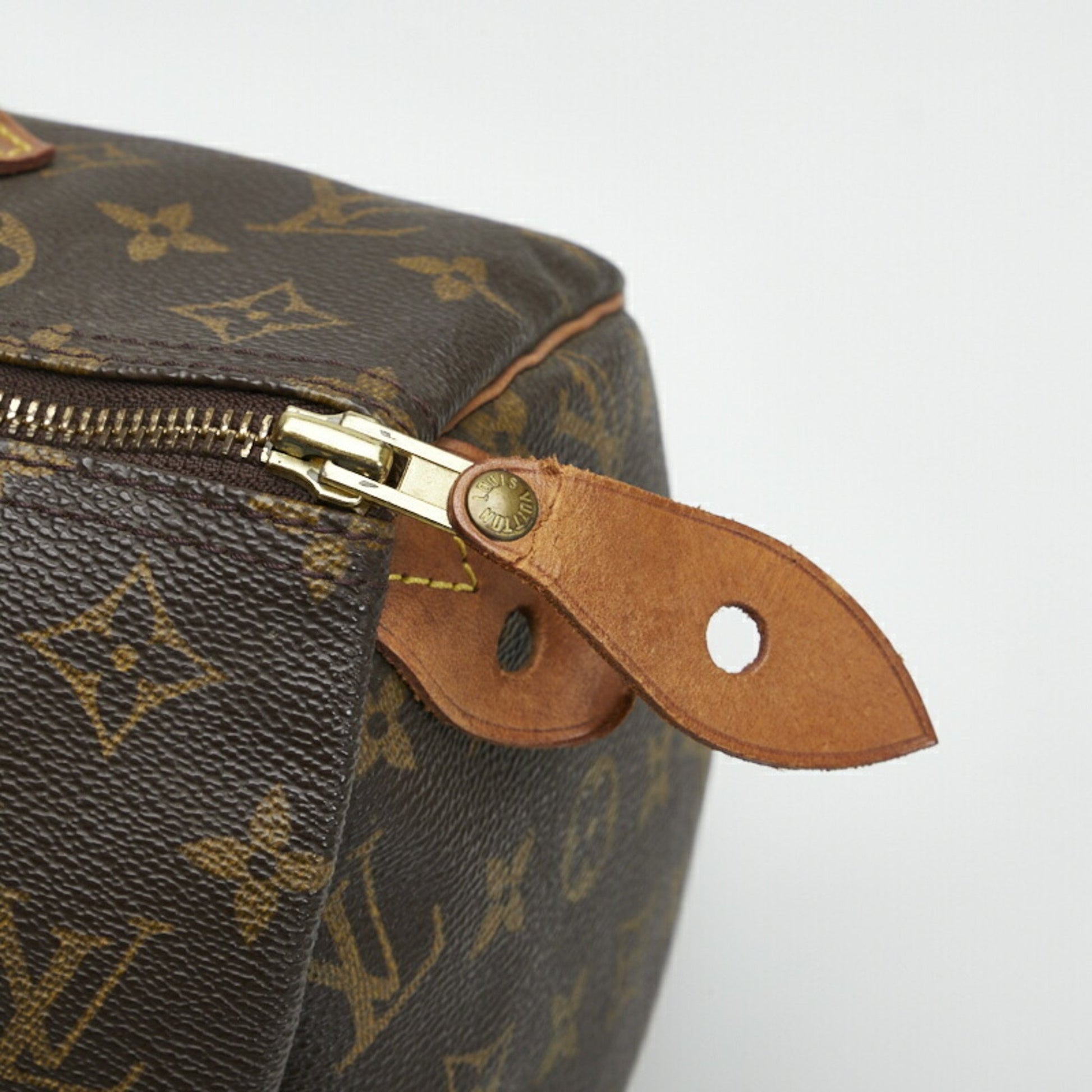 Louis Vuitton Monogram Speedy 30 Handbag M41526 Brown – Timeless