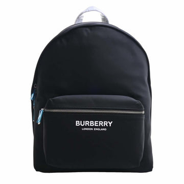 BURBERRY Nylon Backpack Rucksack 8021084 Black Ladies