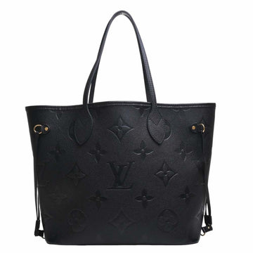 LOUIS VUITTON Empreinte Neverfull MM Tote Bag M45685 Black Ladies