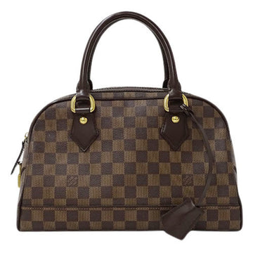 Louis Vuitton Bag Damier Women's Handbag Duomo N60008 Brown