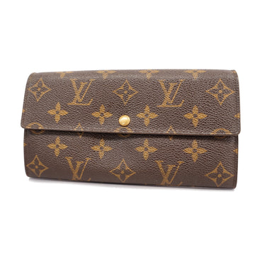 LOUIS VUITTONAuth  Monogram Porto Mone Credit M61726 Men,Women,Unisex Wallet