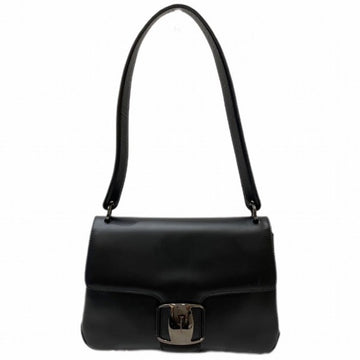 SALVATORE FERRAGAMO ferragamo vala black bag shoulder ladies