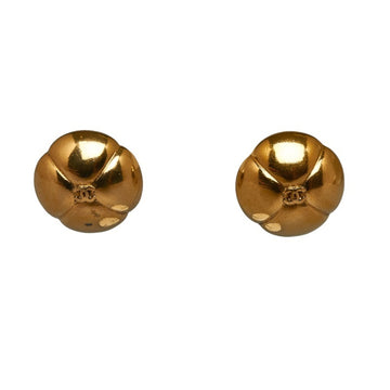 CHANEL earrings gold plated ladies