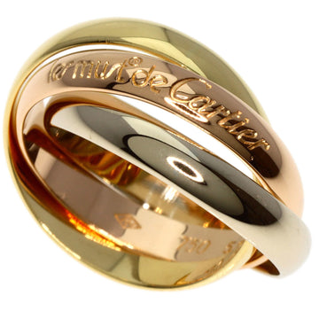 CARTIER Trinity #51 Ring K18 Yellow Gold/K18WG Ladies