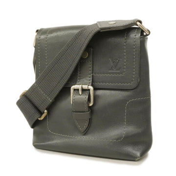 LOUIS VUITTON Shoulder Bag Utah Yuma M97024 Basalt Men's