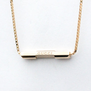 GUCCI Link To Love Necklace Pink Gold [18K] No Stone Men,Women Fashion Pendant Necklace [Pink Gold]