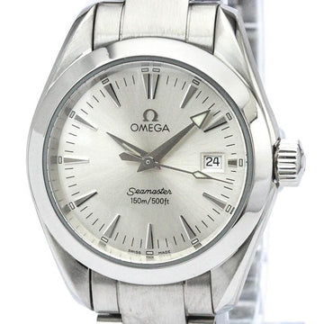 OMEGAPolished  Seamaster Aqua Terra Steel Quartz Ladies Watch 2577.30 BF562893