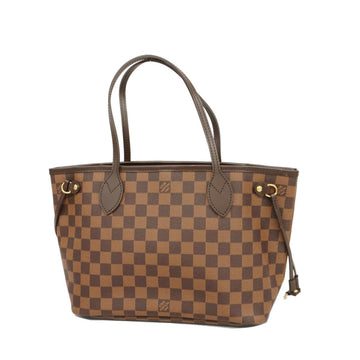 LOUIS VUITTON Tote Bag Damier Neverfull PM N51109 Ebene Ladies