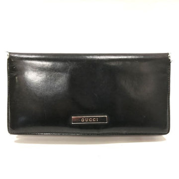 GUCCI enamel logo plate 035 2117 1824 0 wallet bi-fold long unisex