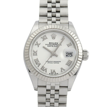 ROLEX Datejust Lady 28 279174 White Roman Dial Watch Ladies