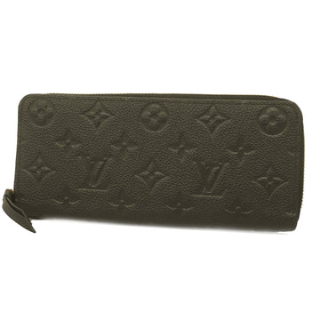 LOUIS VUITTONAuth  Monogram Empreinte Portefeuille Clemence M60171 Long Wallet